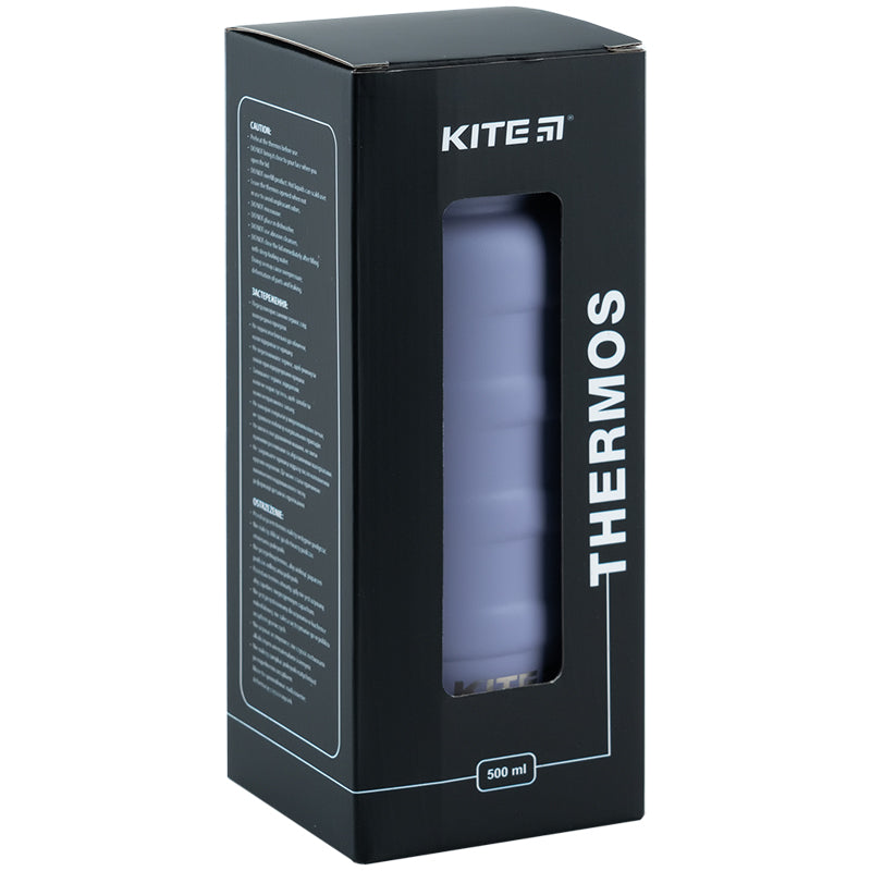 Термос Kite K24-1204-3, 500 мл, серый