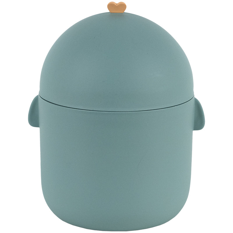 Настільний контейнер для сміття Kite K24-010-1, сіро-зелений