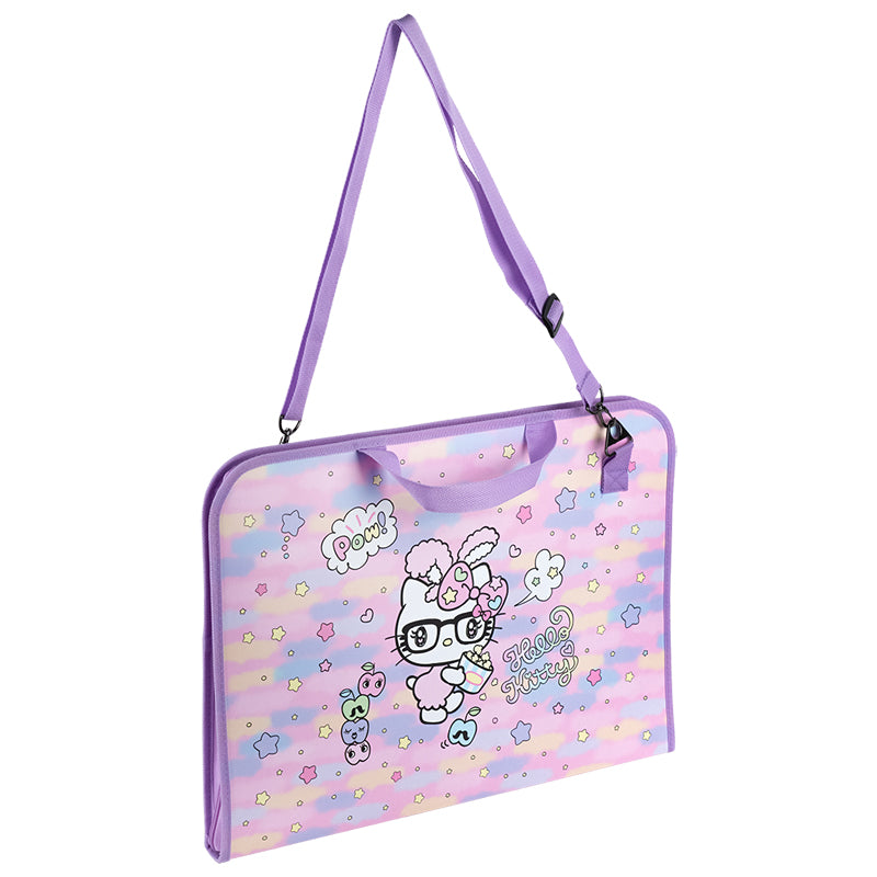 Папка-портфель на блискавці Kite Hello Kitty HK24-411, 1 відділення, A3+