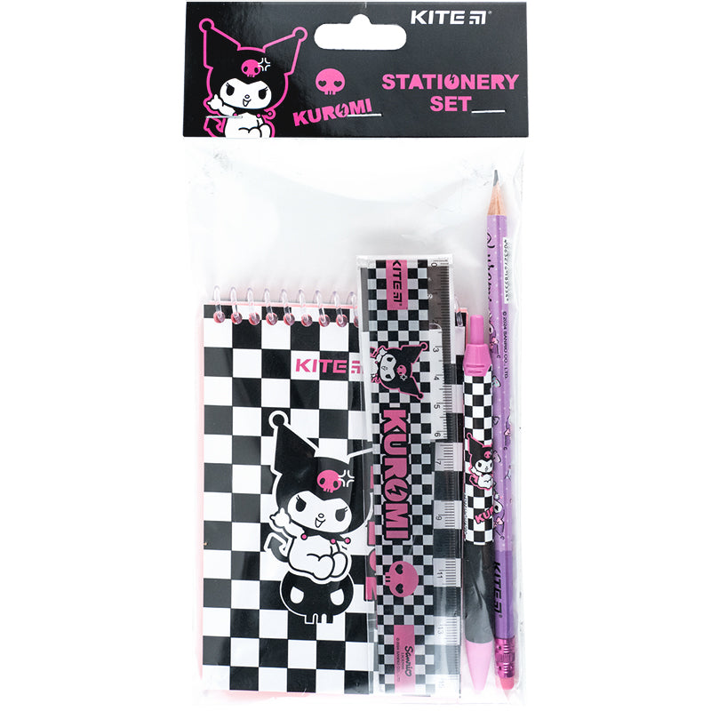 Набір канцтоварів Kite Kuromi HK24-S03, 4 предмети