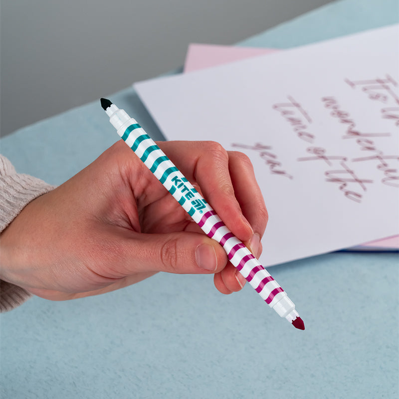 Фломастери двосторонні Kite Creative K-1151, 12 шт.