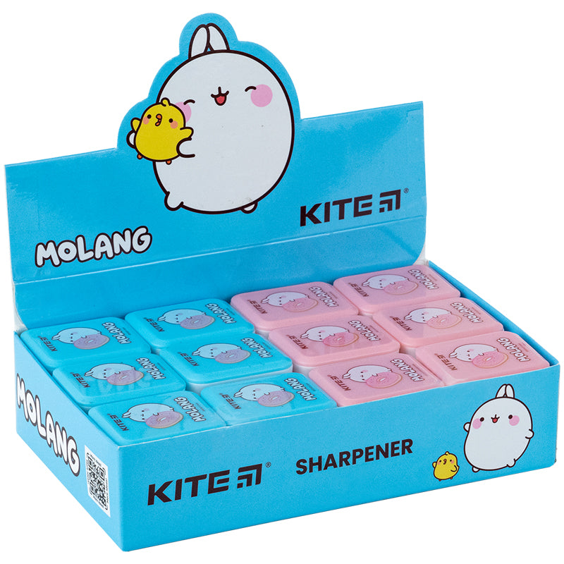 Точилка з контейнером прямокутна Kite Molang ML24-116