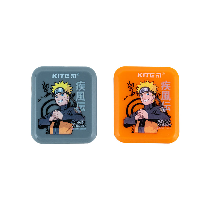 Точилка з контейнером прямокутна Kite Naruto NR24-116