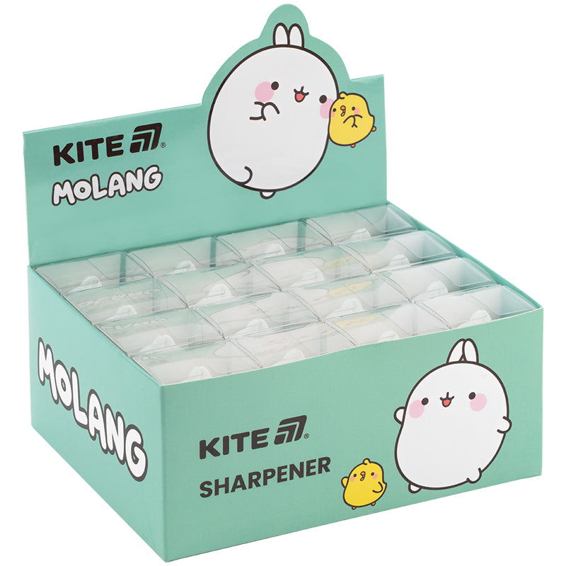 Точилка фигурная Kite Molang ML24-364, ассорти