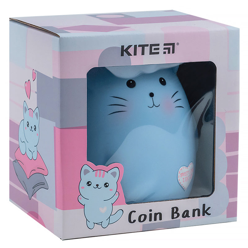 Скарбничка Kite blue cat K24-498-5