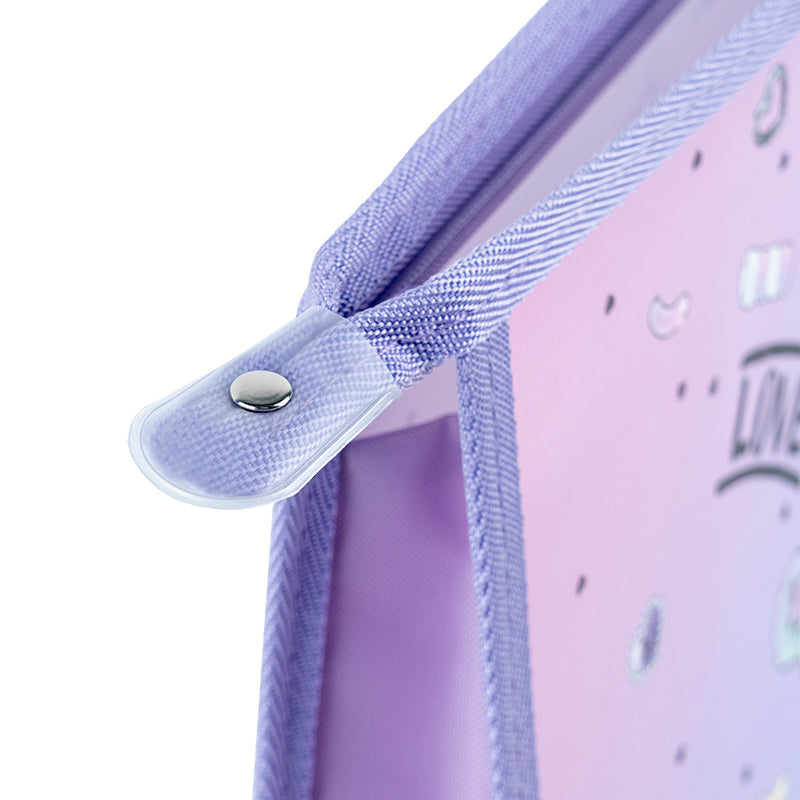 Папка на молнии Kite Kuromi HK25-428, A4+
