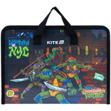 Папка-портфель на молнии Kite Ninja Turtles NT25-202, 1 отделение, A4 Папка-портфель на молнии Kite Ninja Turtles NT25-202, 1 отделение, A4