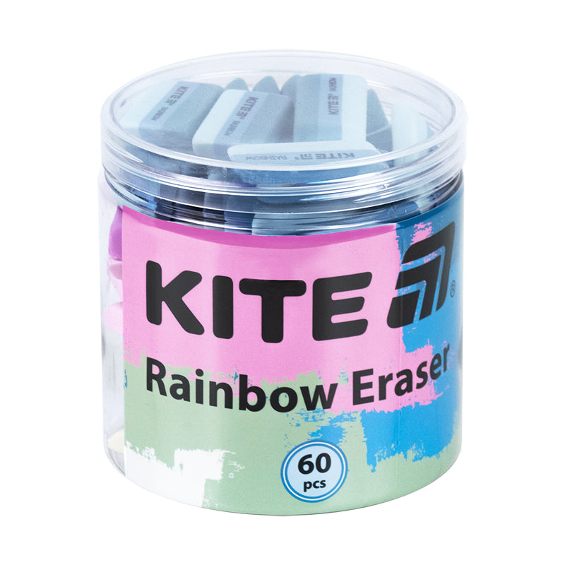 Ластик цветной Kite Rainbow K25-103, ассорти