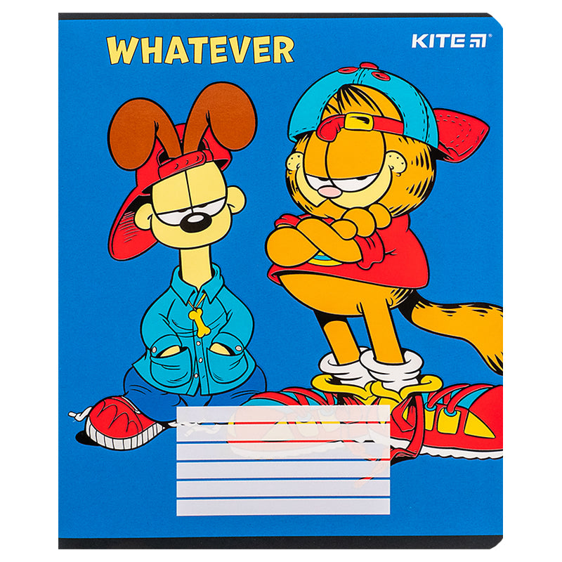 Зошит шкільний Kite Garfield GF24-237, 18 аркушів, лінія