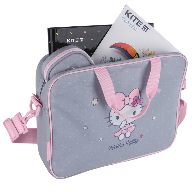 Школьная текстильная сумка Kite Hello Kitty HK25-589-1