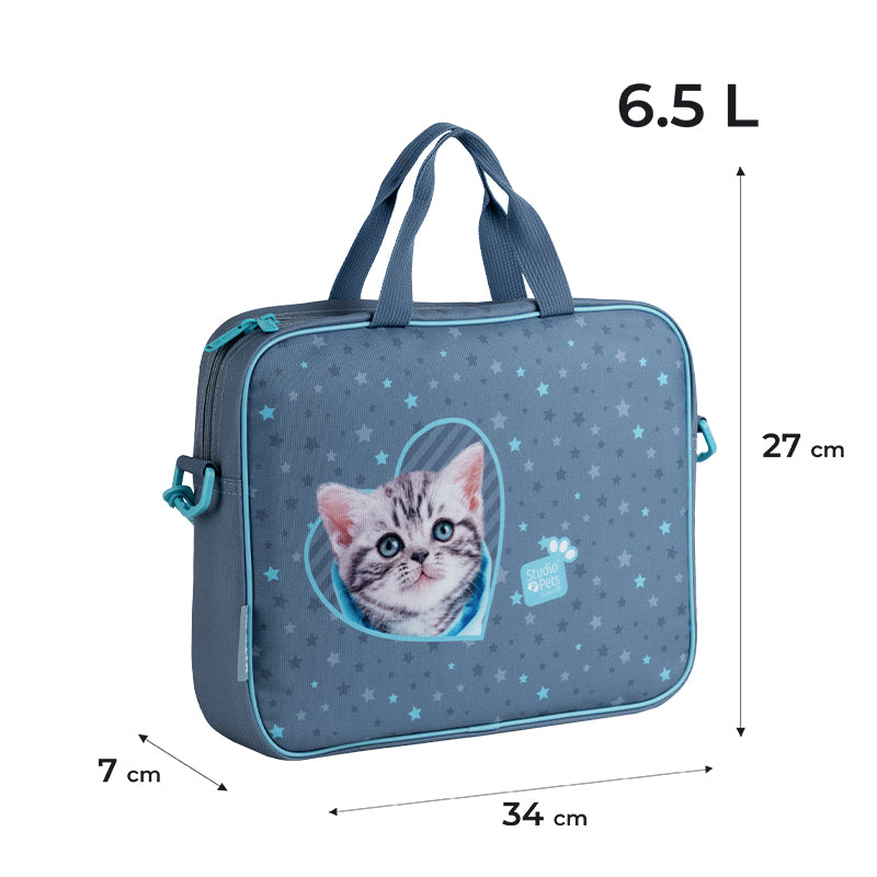 Школьная текстильная сумка Kite Studio Pets SP25-589-2