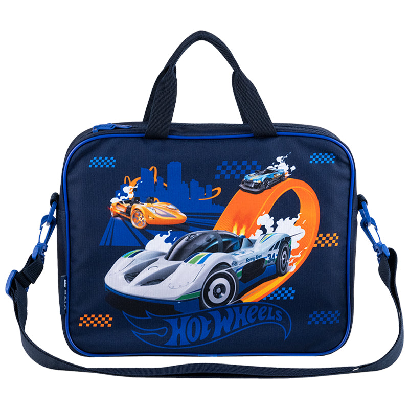 Школьная текстильная сумка Kite Hot Wheels HW25-589
