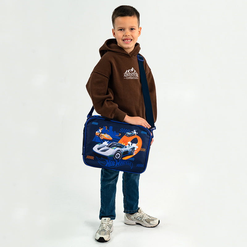 Школьная текстильная сумка Kite Hot Wheels HW25-589