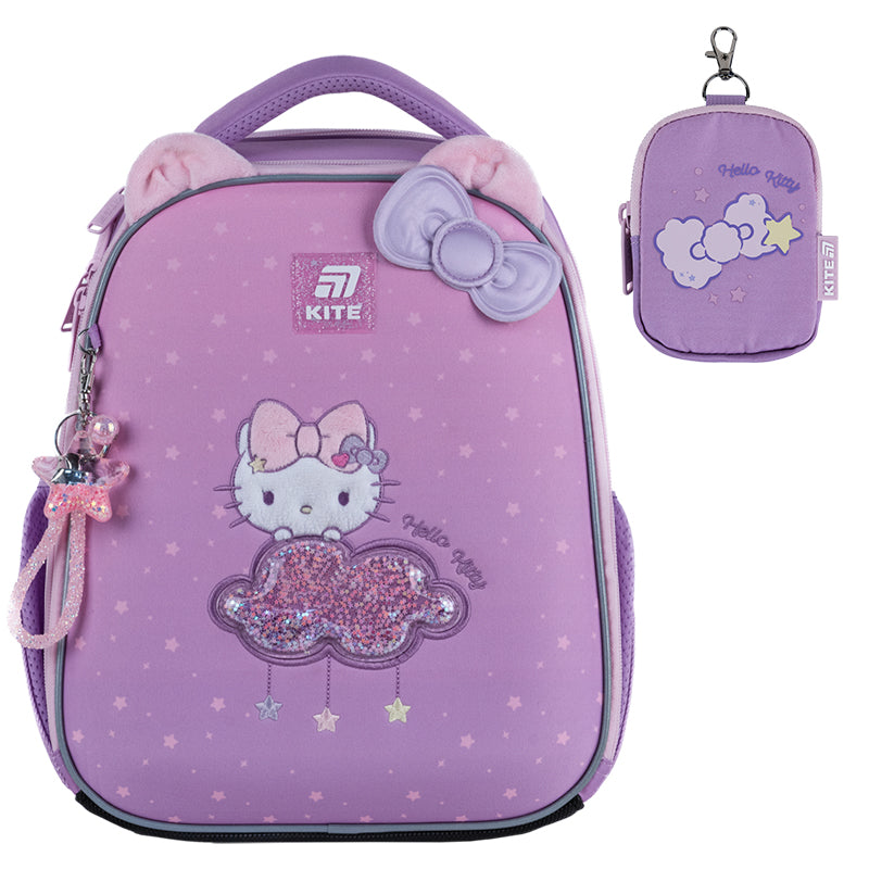 Рюкзак школьный каркасный Hello Kitty HK25-555S