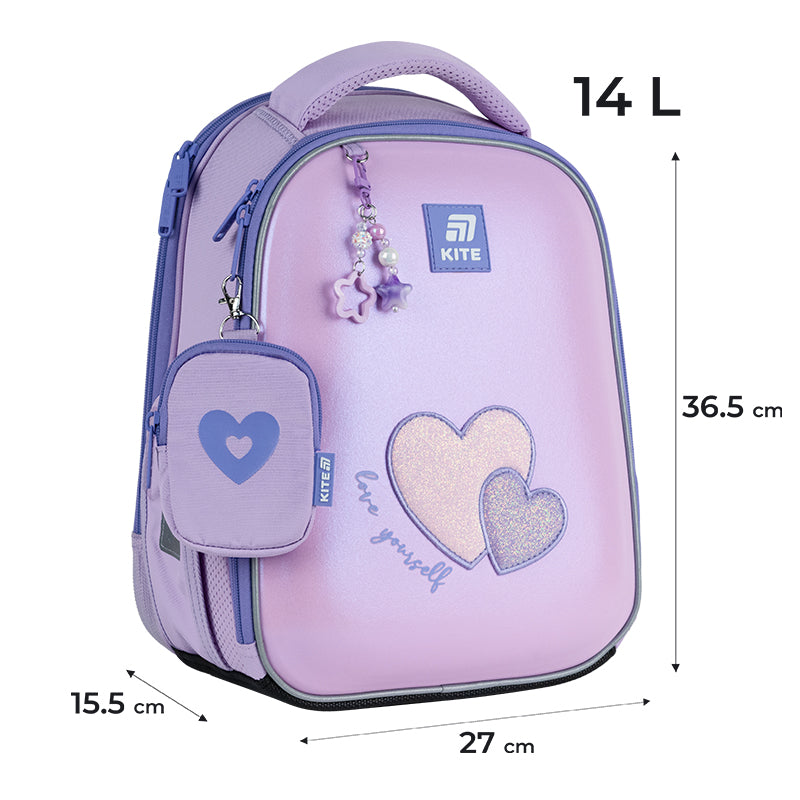Рюкзак школьный каркасный Sweetheart K25-555S-7