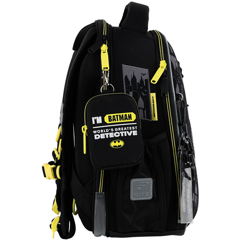 Рюкзак школьный каркасный DC Batman DC25-555S