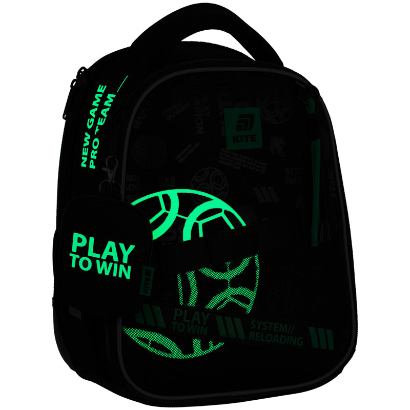 Рюкзак школьный каркасный Play&Win K25-555S-2