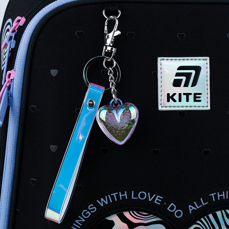 Рюкзак школьный каркасный Love is K25-531M-2
