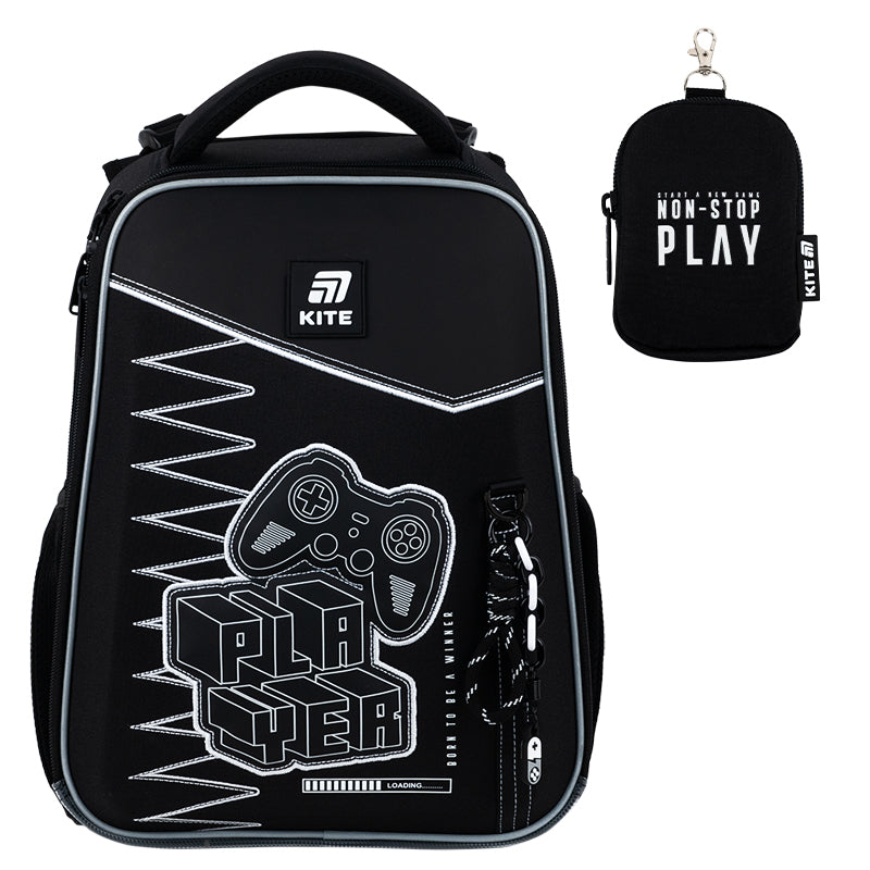 Рюкзак школьный каркасный Player K25-531M-3