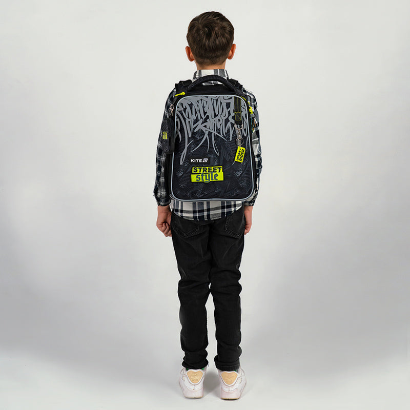 Рюкзак школьный каркасный Street Style K25-531M-4