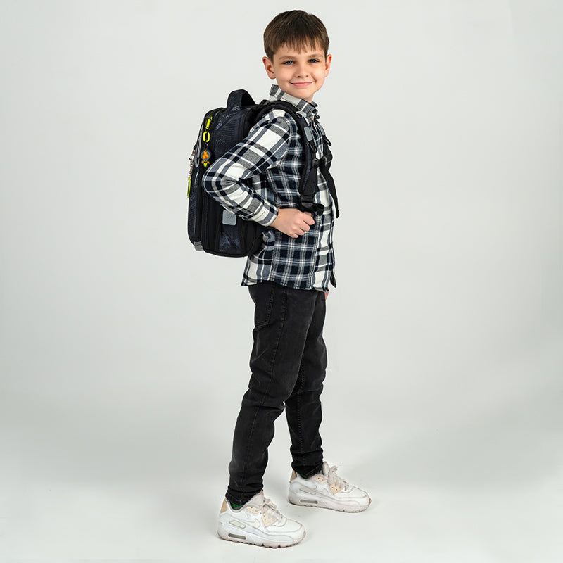 Рюкзак школьный каркасный Street Style K25-531M-4