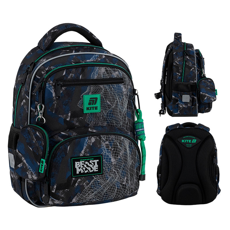 Рюкзак шкільний Kite Education Beast Mode K25-773M-3