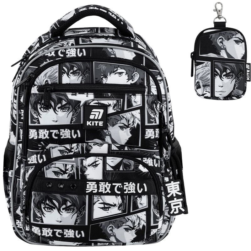 Рюкзак школьный Kite Education Anime Boy K25-773M-4