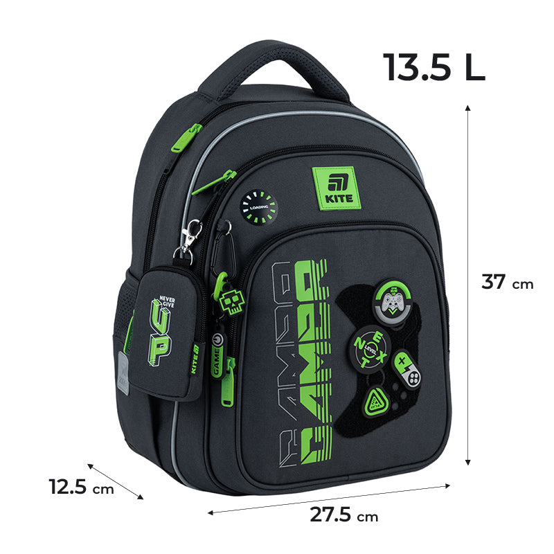 Рюкзак школьный Kite Education Gamer K25-763S-2