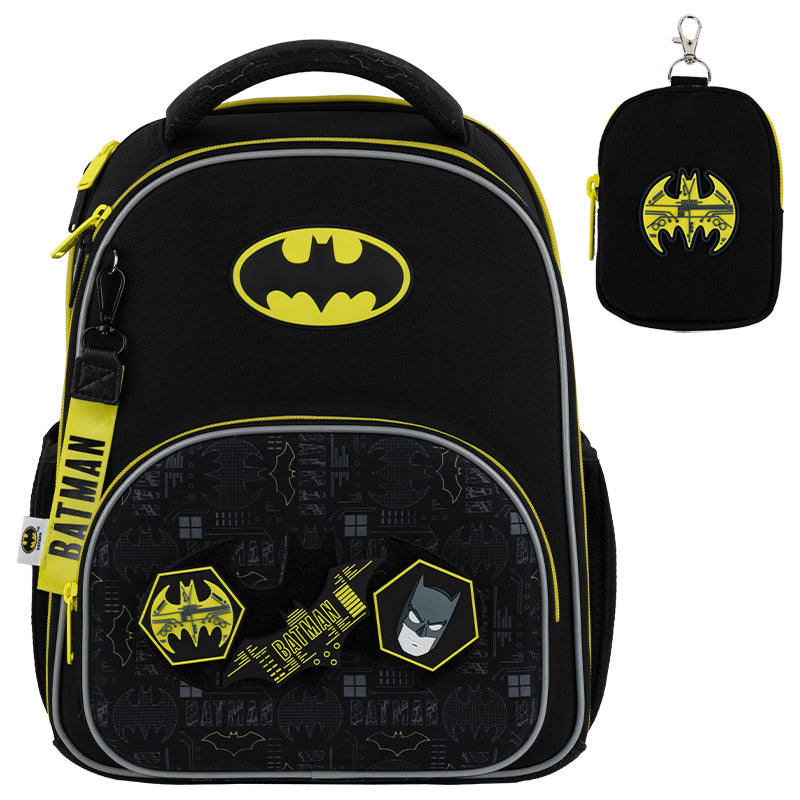 Рюкзак школьный каркасный DC Batman DC25-556M