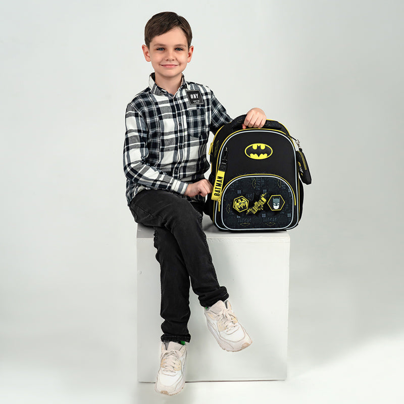 Рюкзак школьный каркасный DC Batman DC25-556M