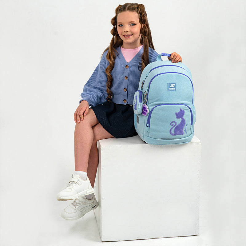 Рюкзак школьный Kite Education Catsline K25-585M-1