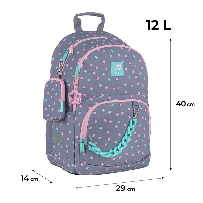 Рюкзак школьный Kite Education Kawaii Stars K25-585M-2