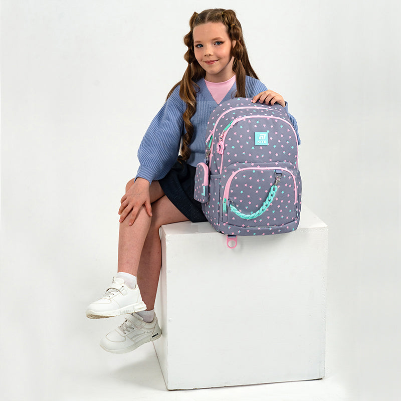 Рюкзак школьный Kite Education Kawaii Stars K25-585M-2