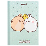 Блокнот Kite Molang ML24-091, А5, 40 аркушів, клітинка Блокнот Kite Molang ML24-091, А5, 40 аркушів, клітинка