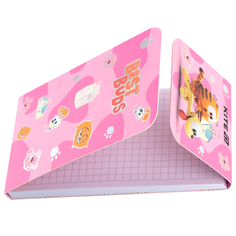 Блокнот на магніті Kite Garfield GF24-092, 60 аркушів, клітинка