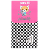 Блокнот на магніті Kite Aggretsuko AR24-092, 60 аркушів, клітинка Блокнот на магніті Kite Aggretsuko AR24-092, 60 аркушів, клітинка