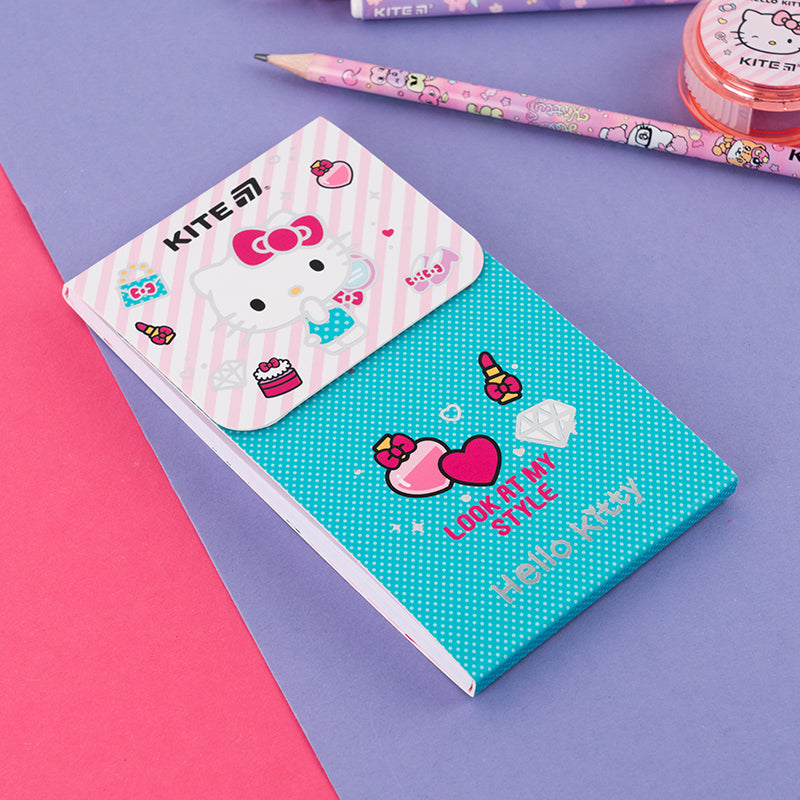 Блокнот на магніті Kite Hello Kitty HK24-092-1, 60 аркушів, клітинка