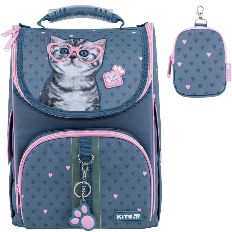 Рюкзак школьный каркасный Studio Pets SP25-501S