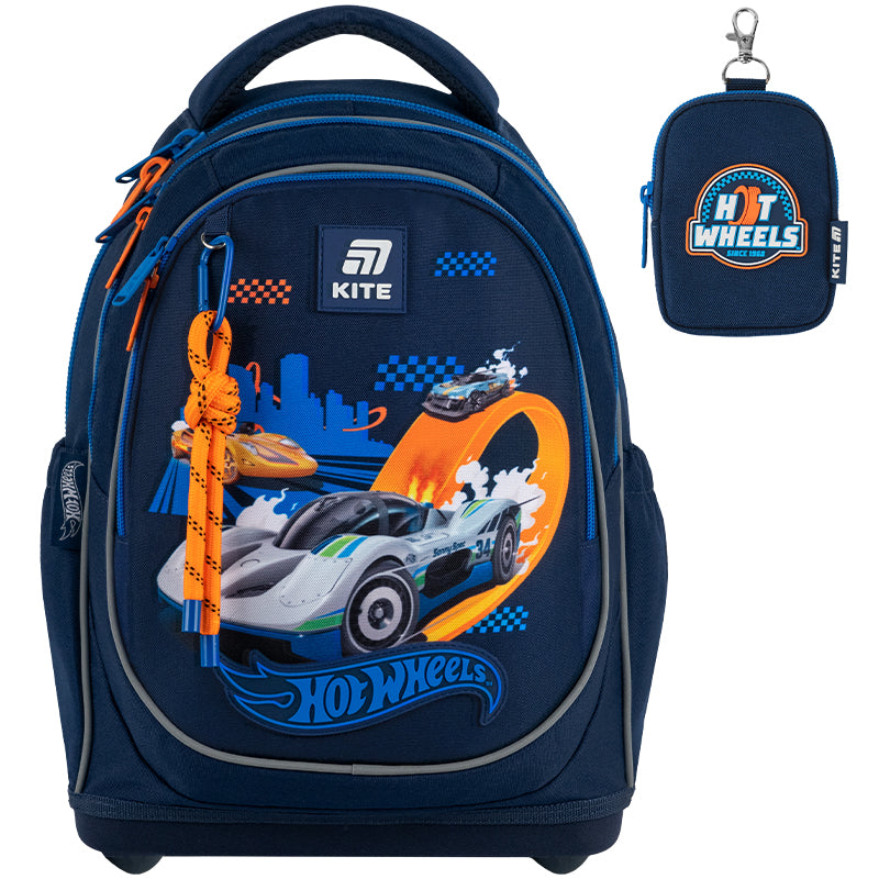 Рюкзак школьный Kite Education Hot Wheels HW25-724S