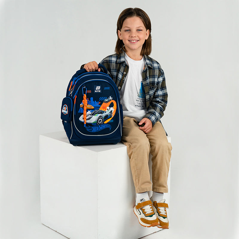 Рюкзак школьный Kite Education Hot Wheels HW25-724S