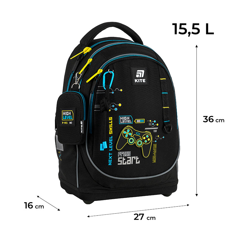 Рюкзак школьный Kite Education Good Game K25-724S-4