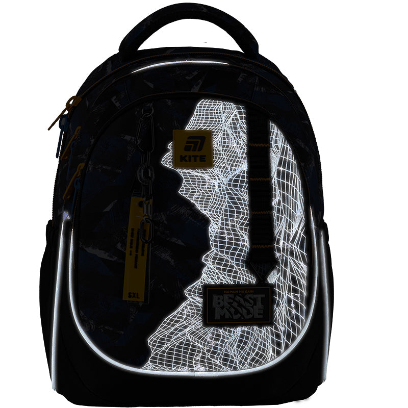 Рюкзак школьный Kite Education Beast Mode K25-700M-4