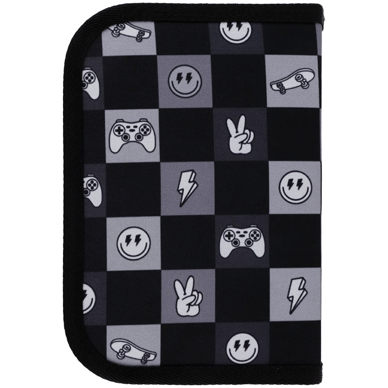 Пенал без наполнения Kite Game On K25-621-4, 1 отделение, 1 отворот