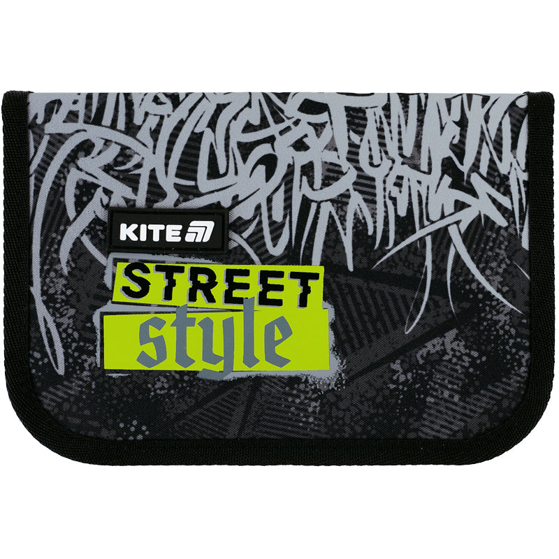Пенал без наполнения Kite Street Style K25-621-6, 1 отделение, 1 отворот