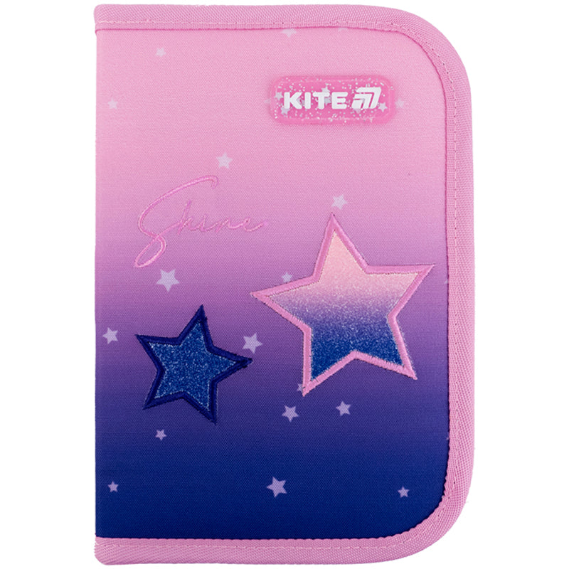 Пенал с наполнением Kite Sparkling K25-622H-1, 1 отделение, 2 отвоврота