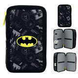 Пенал без наполнения Kite DC Batman DC25-623, 2 отделения Пенал без наполнения Kite DC Batman DC25-623, 2 отделения