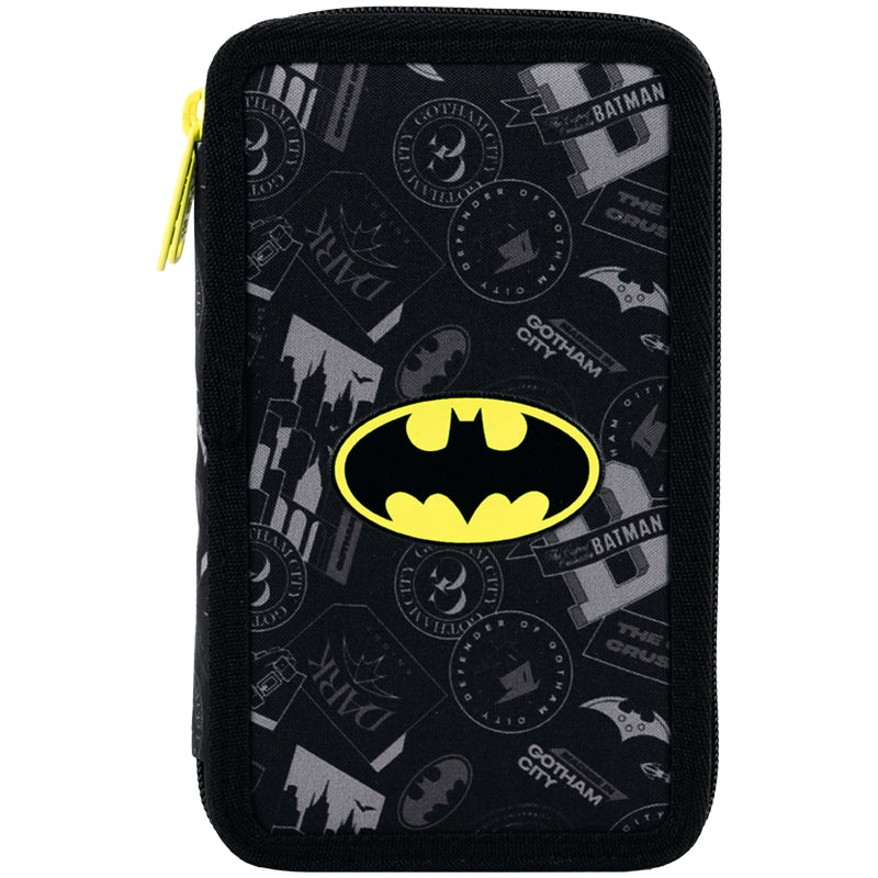 Пенал без наполнения Kite DC Batman DC25-623, 2 отделения