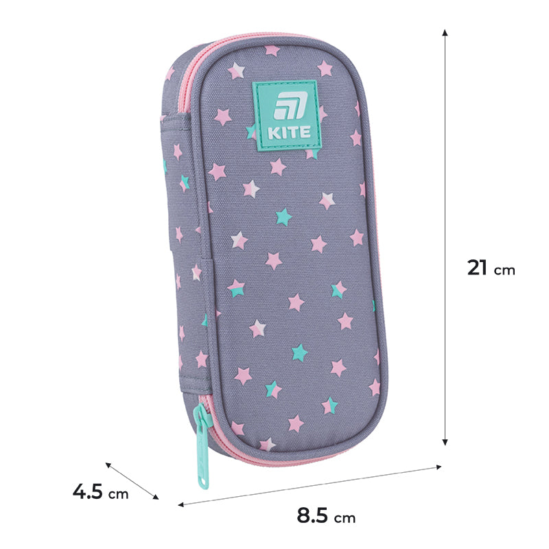 Пенал Kite Kawaii Stars K25-662-1
