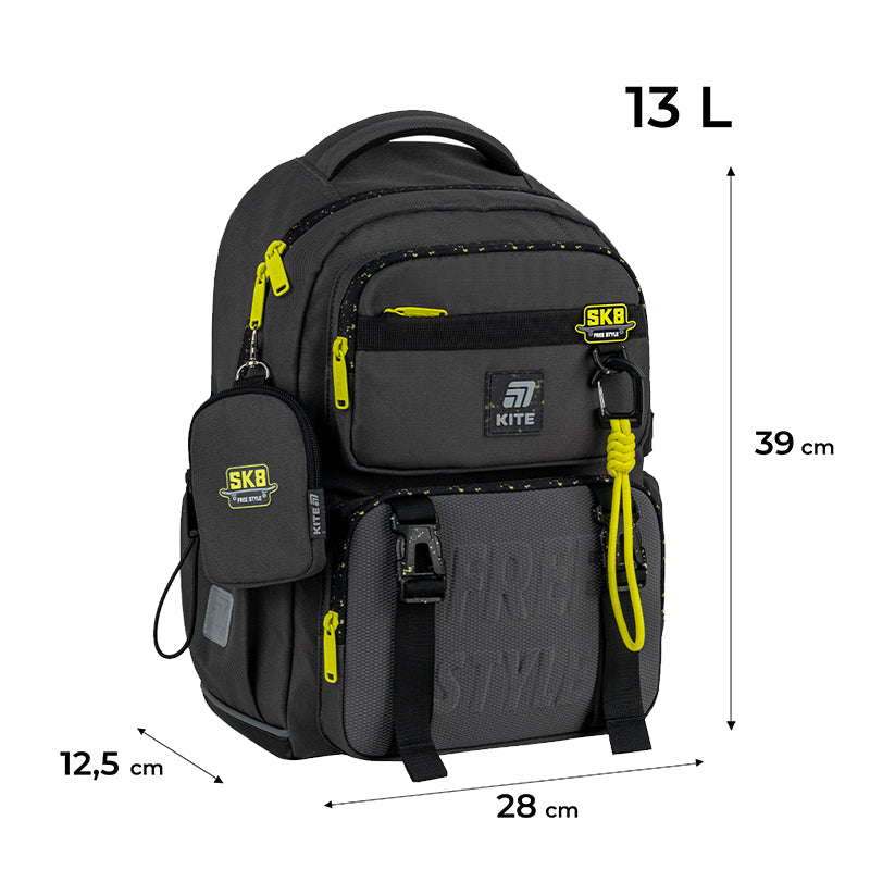 Рюкзак школьный Kite Education Free Style K25-1022M-3