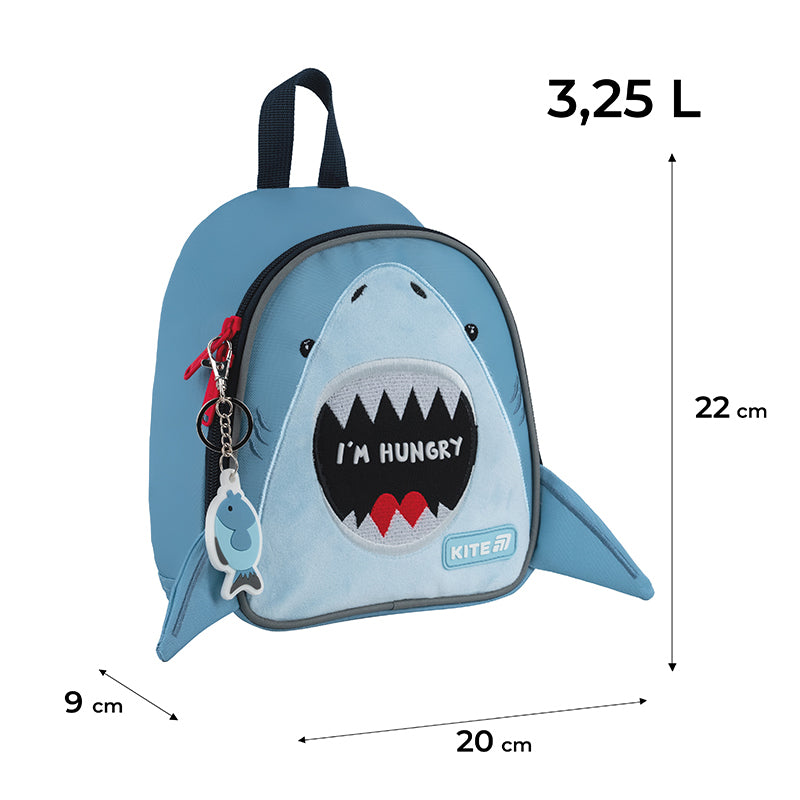 Рюкзак детский Kite Kids Hungry Shark K25-538XXS